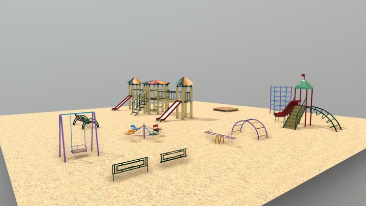 playground_lod2 3D Model