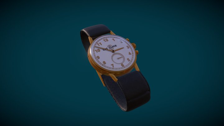 Armbanduhr 3D Model