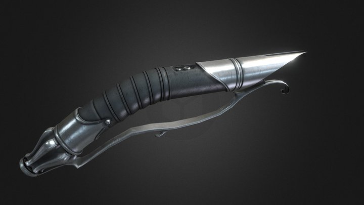 Inanna's Saber (Game Version) 3D Model