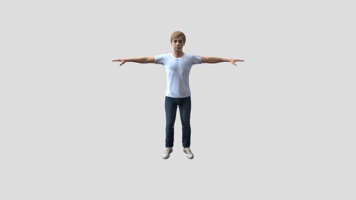 Andrey Palto Андрей Пальто из слово пацана 3D Model
