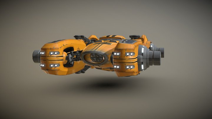 Grip Concept Car 7 3D Model