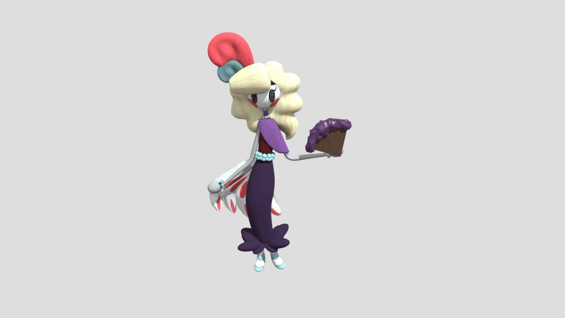 Clockwork Hearts - Peppermint (Low Poly) - 3D model by TenieLaLa ...