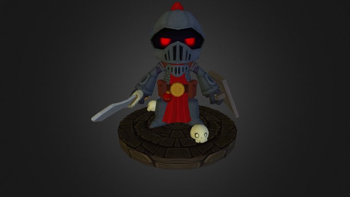 Small Knight 3D Model