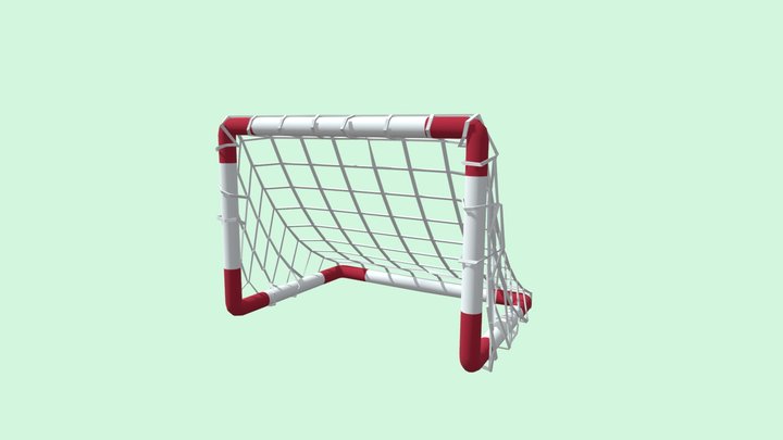 Soccer Goal 3D Model