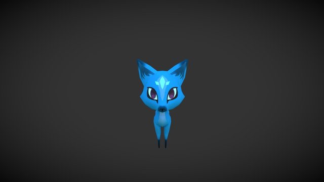 Fairytale Fox 3D Model