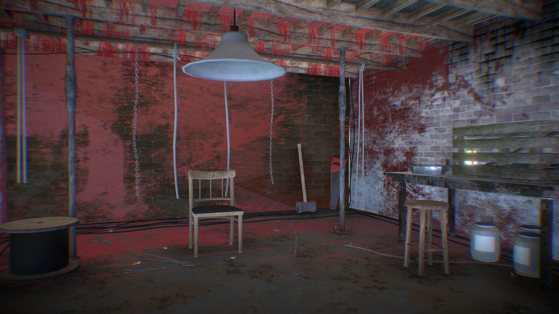 Basement_series_killer_room 3D model by AA (araland20041) [dd85571