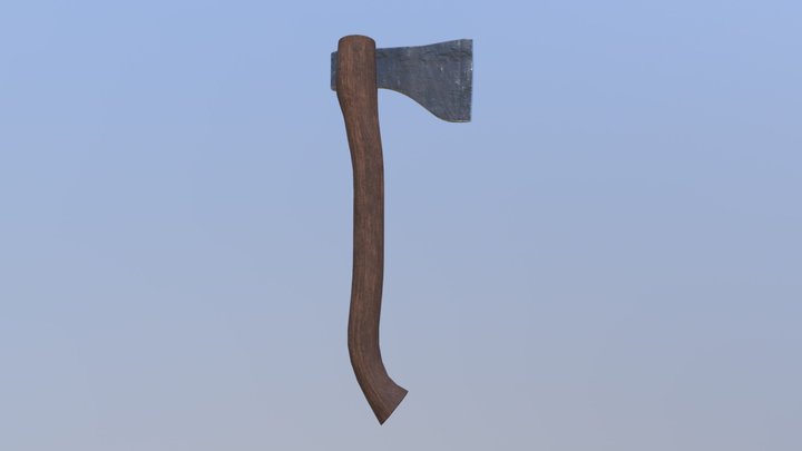 Forest Axe 3D Model