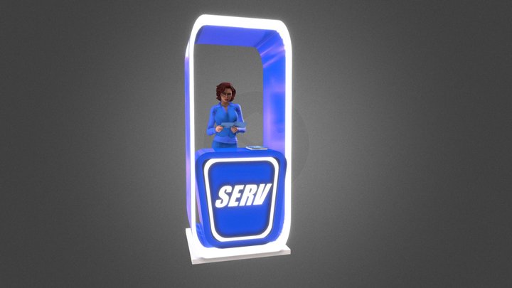 Stand 3D 3D Model