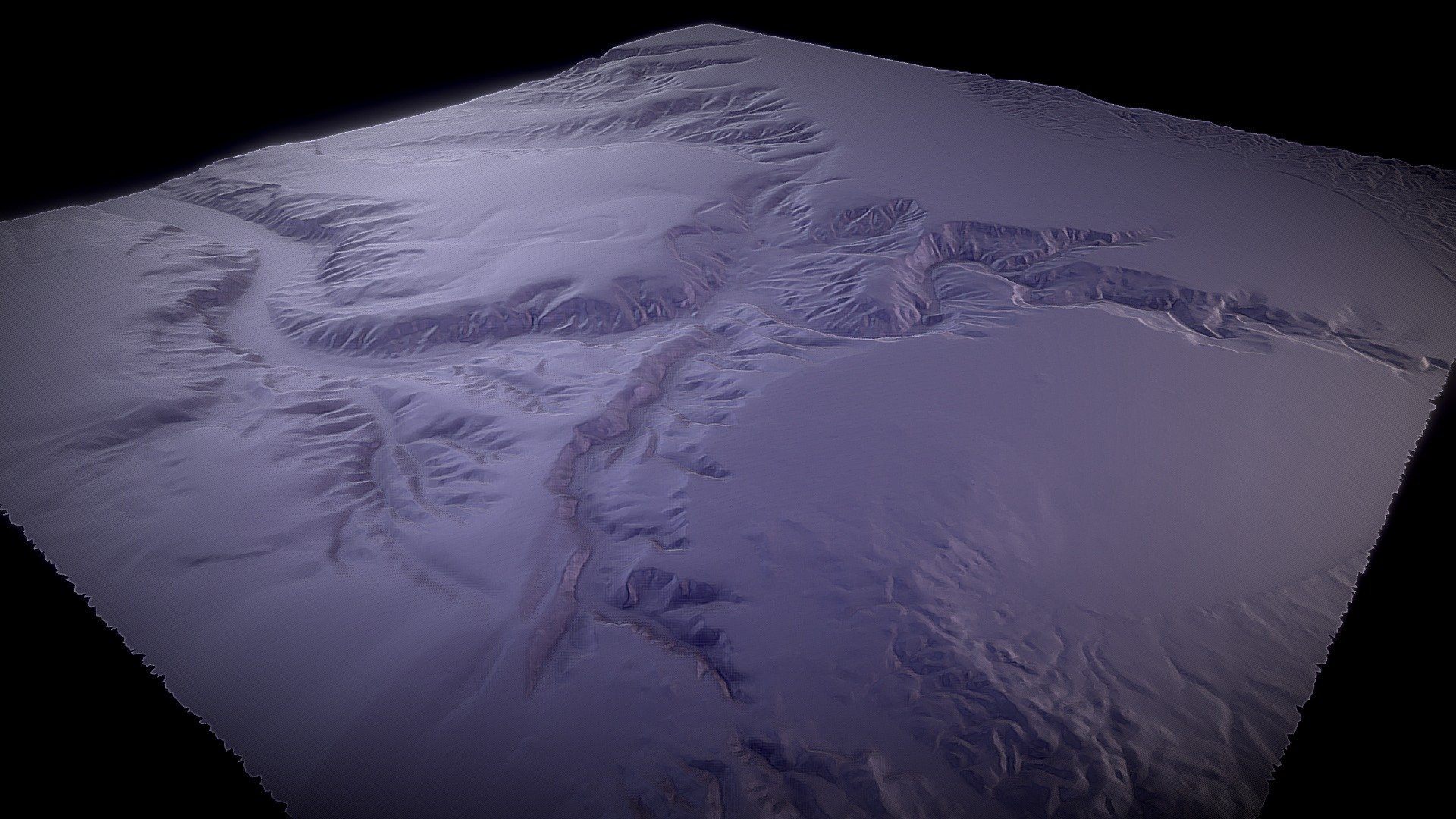 Bathymetry of Monterey Bay Canyon - Download Free 3D model by ...