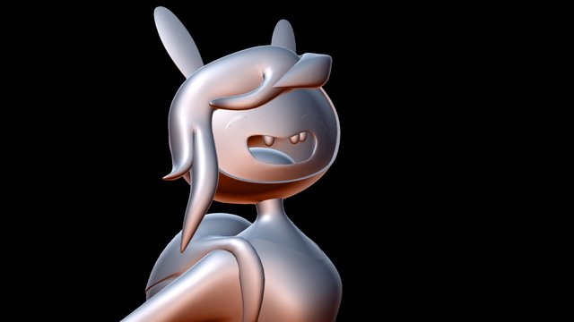 Fionna the Human 3D Model