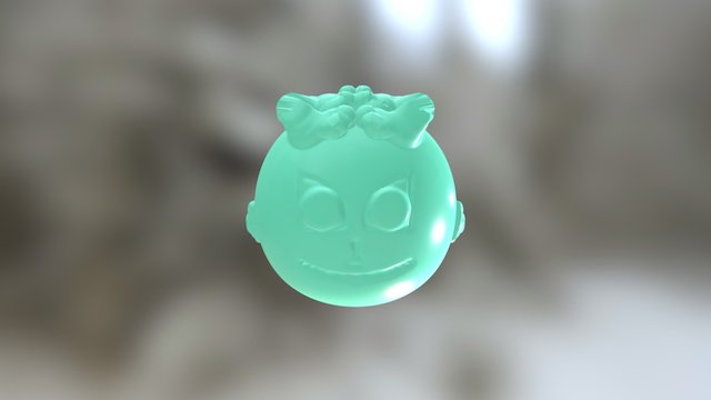 Crazy spike Hair 3D Model