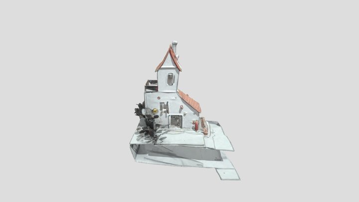 Solitude House 3D Model