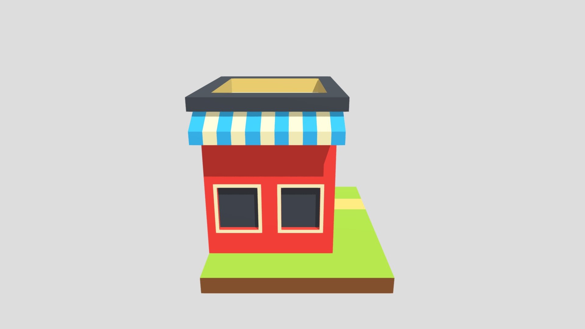 shop - 3D model by Nguyễn Thế Cao (@caocao11dz) [dd88629] - Sketchfab