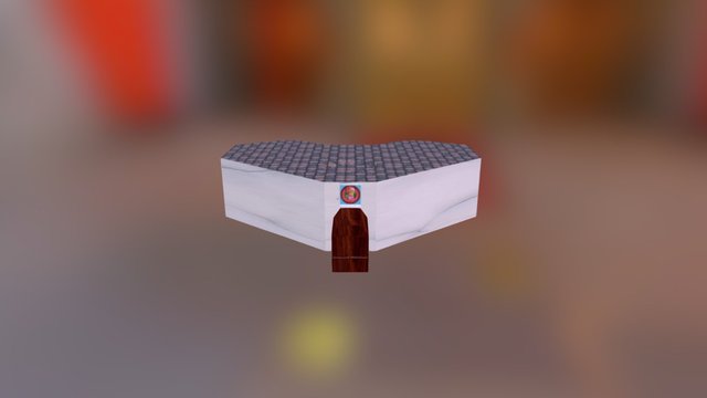 Peach's Castle 3D Model