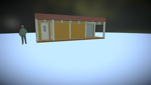 Bar-Veranda 3D Model