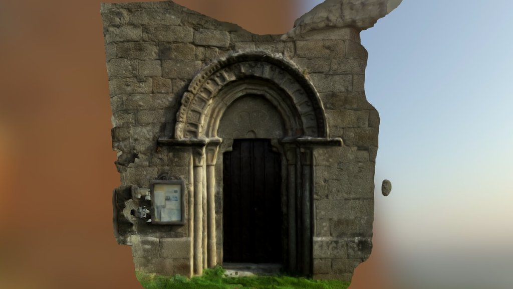 Pórtico de Santa María de Castelo (Taboada)