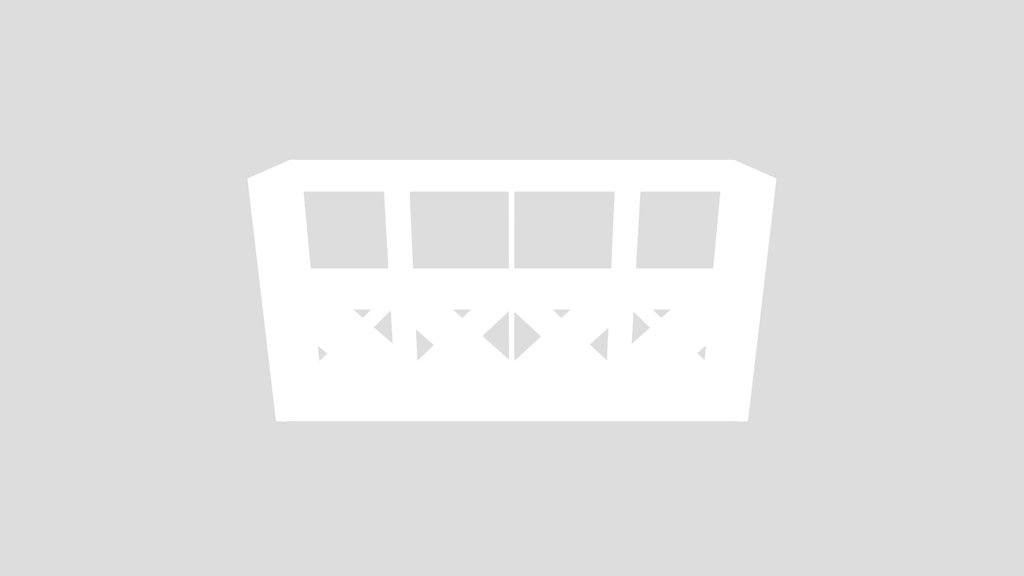 Kallax White Console 77x147cm