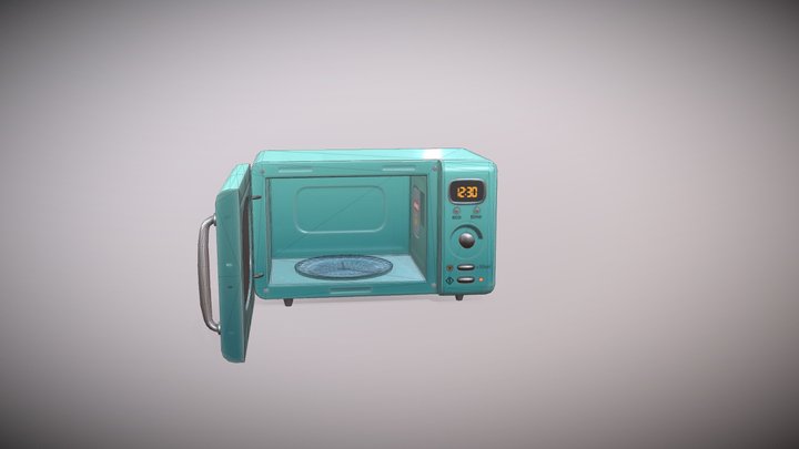 microwave 3D Model