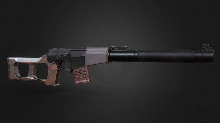 VSS Vintorez 3D Model