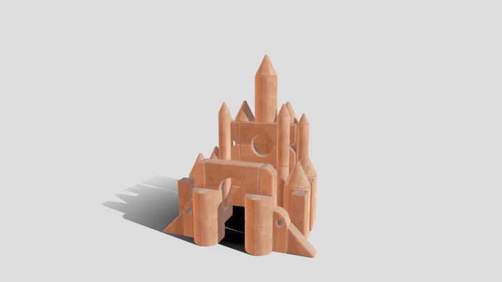 Palace of Ancient Cryxia 3D Model