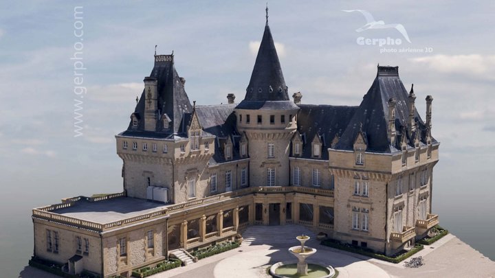 Chateau de Fleurac 3D Model
