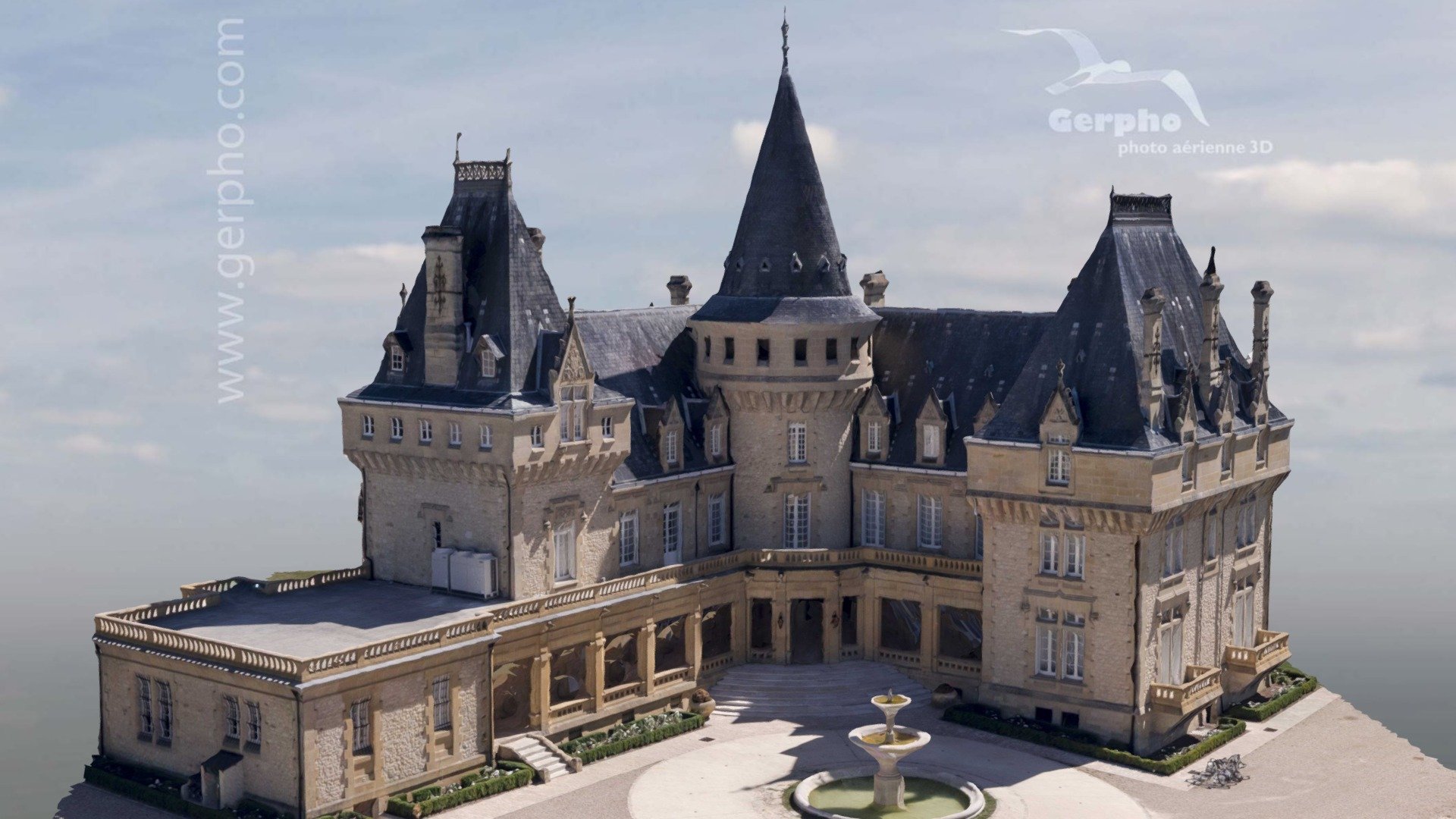 Chateau De Fleurac Buy Royalty Free 3d Model By Gerpho 3d Gerpho [dd8c663] Sketchfab Store