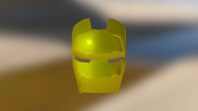 Masque Ironman (Work in progress) 3D Model