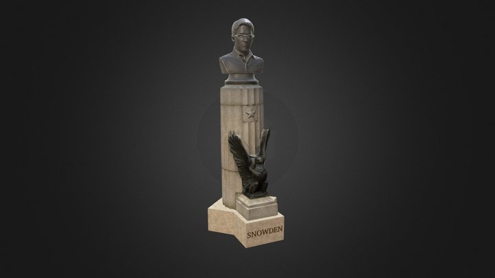 Edward Snowden At Fort Greene Park 3D Model
