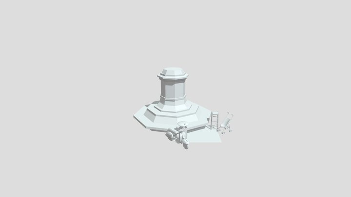 Props Scene 3D Model
