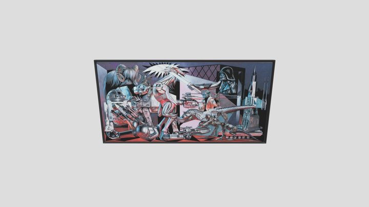 Star Wars Guernica 3D Model