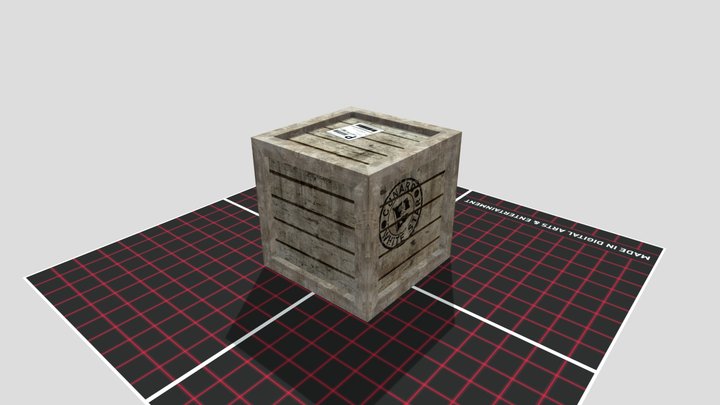 Crate Geeraerts Zenn 3D Model