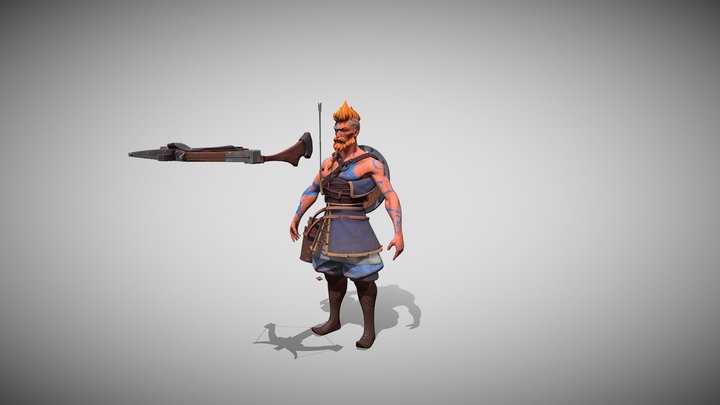 Character_Viking 3D Model