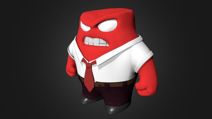 Furia (Anger) 3D Model