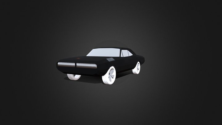 Dodge charger car 3D Model