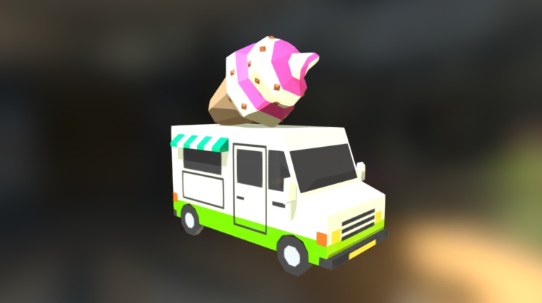 Gelato truck