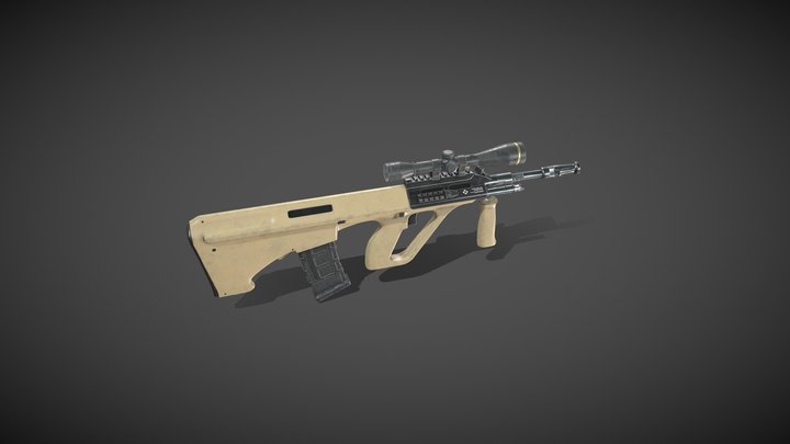 Steyr AUG 3D Model