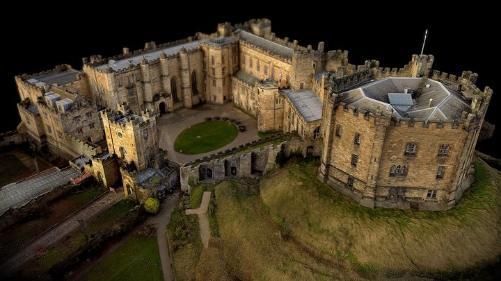 Durham Castle 3D Model