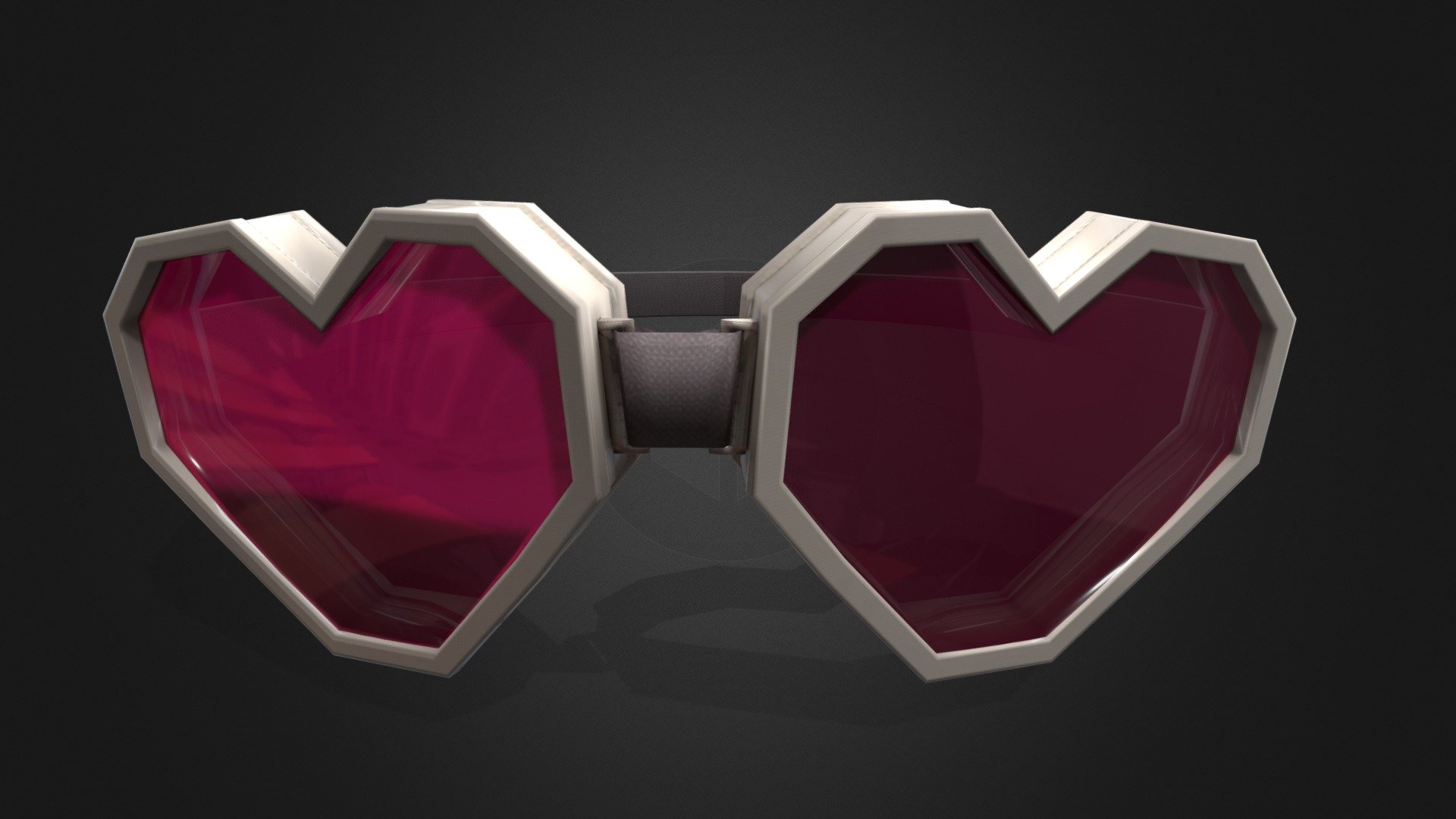 Glass heart - 3D model by Rbone3D [dd91518] - Sketchfab