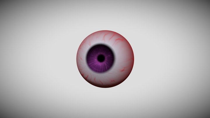 Procedual Eye 3D Model