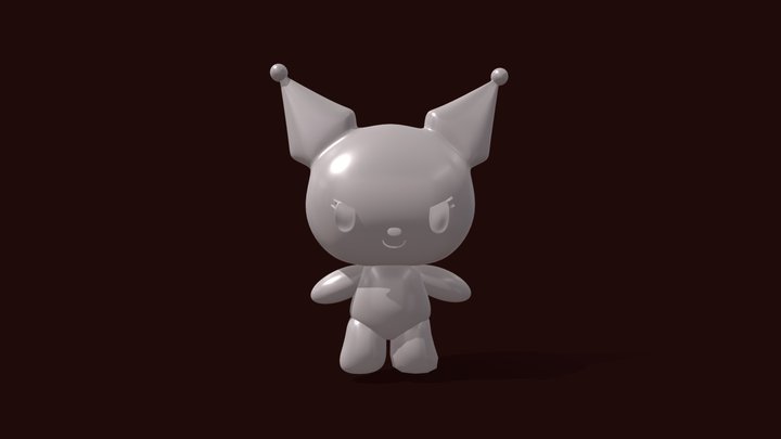 Character_Block_Out 3D Model