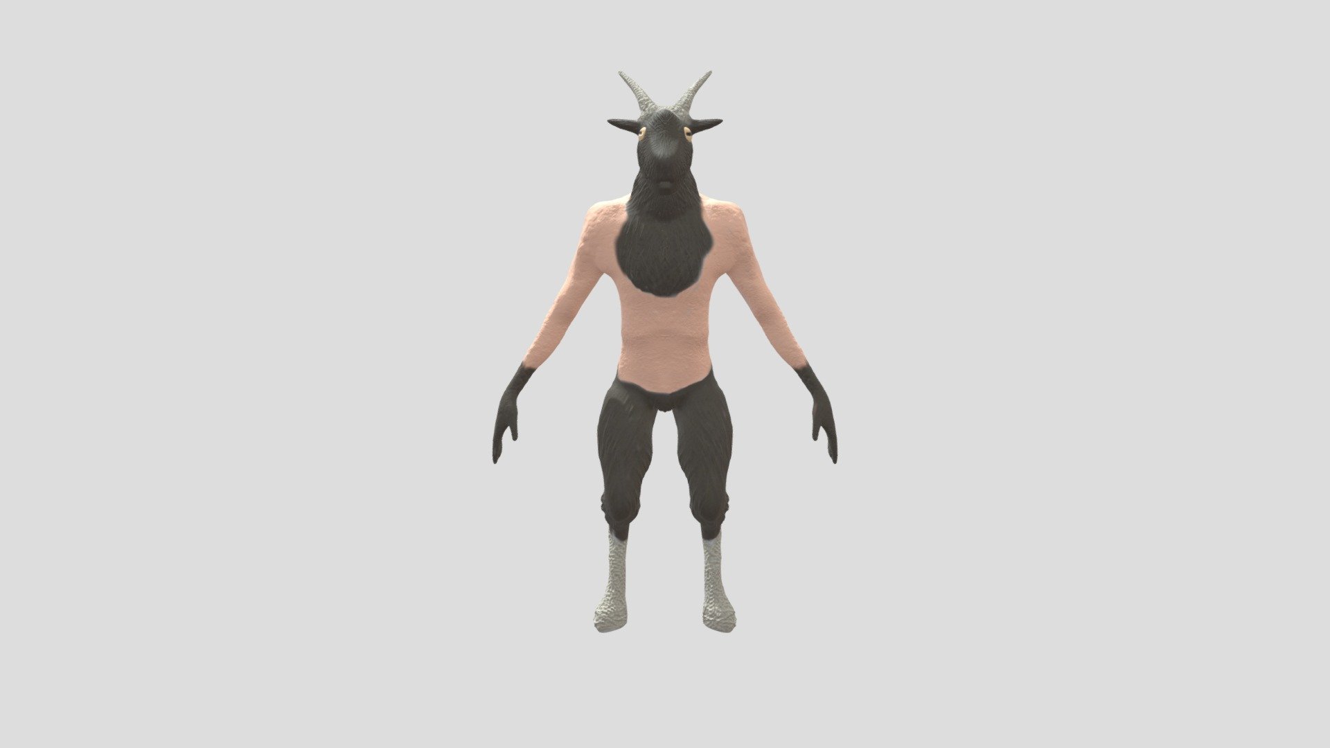 Goat Man - 3D model by conor1840 [dd92d9a] - Sketchfab