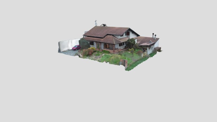 Casa unifamiliare - Vercelli (VC) 3D Model