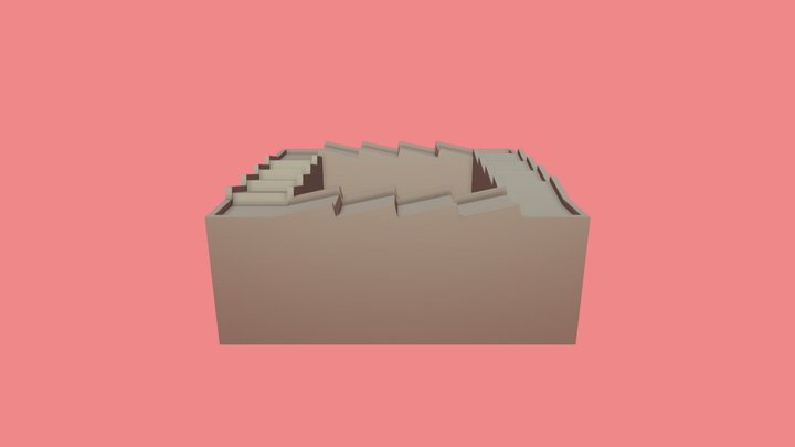 Penrose Staircase 3D Model