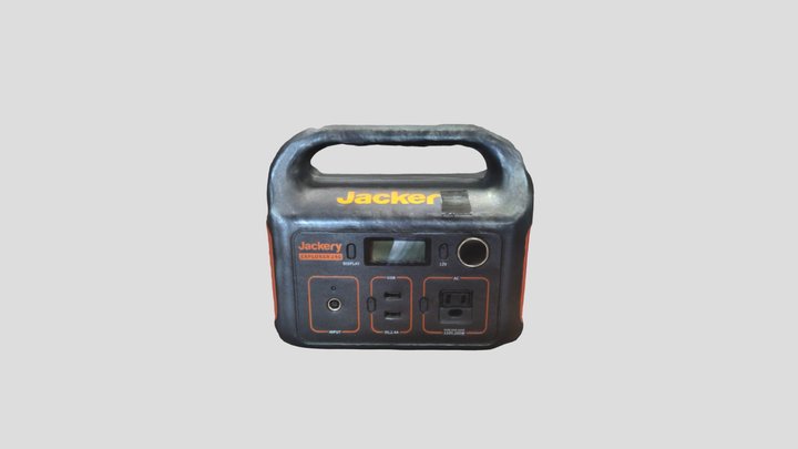 Portable Power box 3D Model