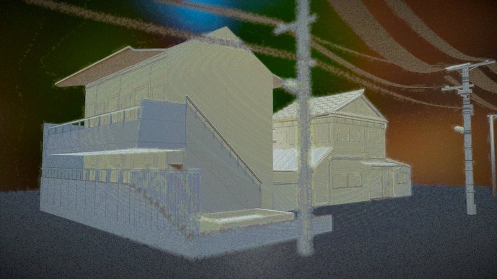 Maison Japonnaise 3D Model