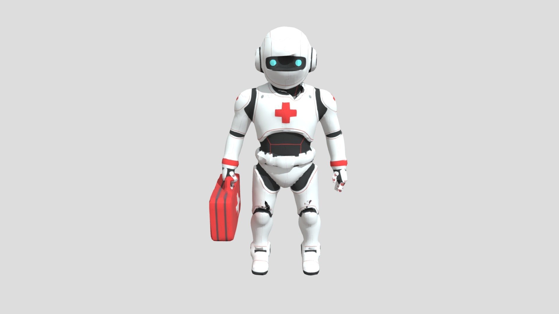 paramedic bot - 3D model by sky4o4 [dd9544d] - Sketchfab