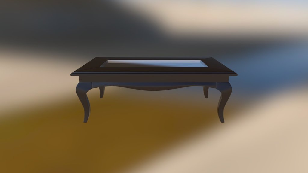 sevensedie dinner table - 3D model by . (@dianem) [dd959ef] - Sketchfab