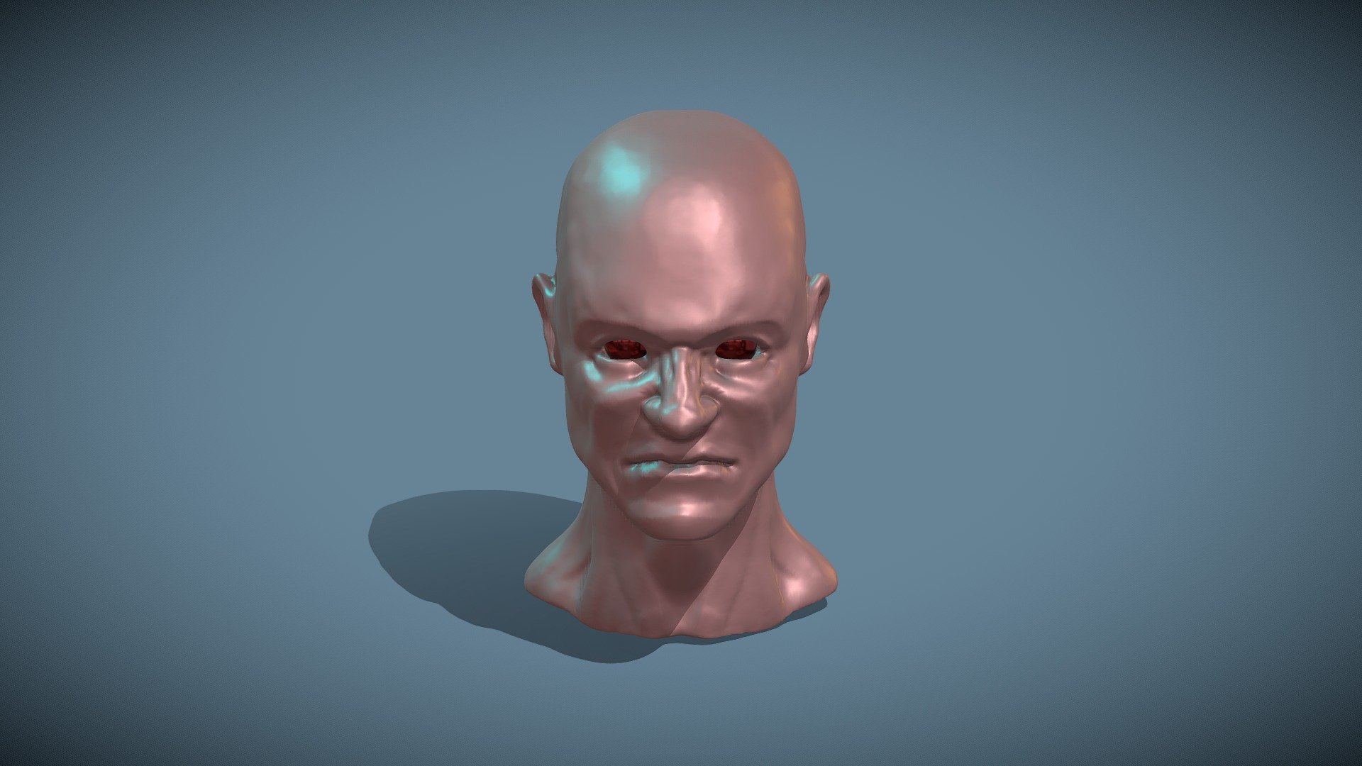 Angry Man - 3d Model By Igorkolinski [dd96cc5] - Sketchfab