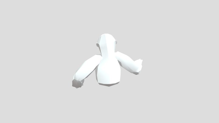 Gorilla tag model (get the textures in my post) 3D Model