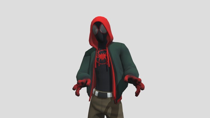 Spider-Verse - Miles Morales 3D Model